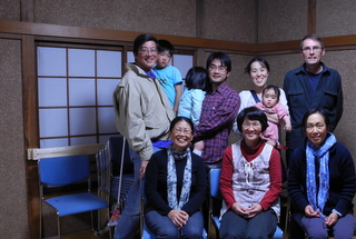 Ps Kondo & family, Ofunato & Miyako base leaders 